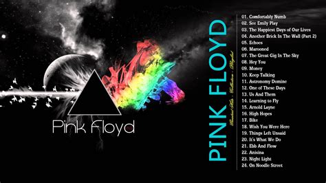 Sep 20, 2022 · From underground clubs to sold-out stadiums, Pink Floyd's path through rock has been revolutionary and stunningly successful. Here are their 50 best songs. Page 5 of 5: The 50 greatest Pink Floyd Songs: 10-1. 10. Money. There’s the clank of a cash register. A jangle of coins. A tearing of till receipts. 